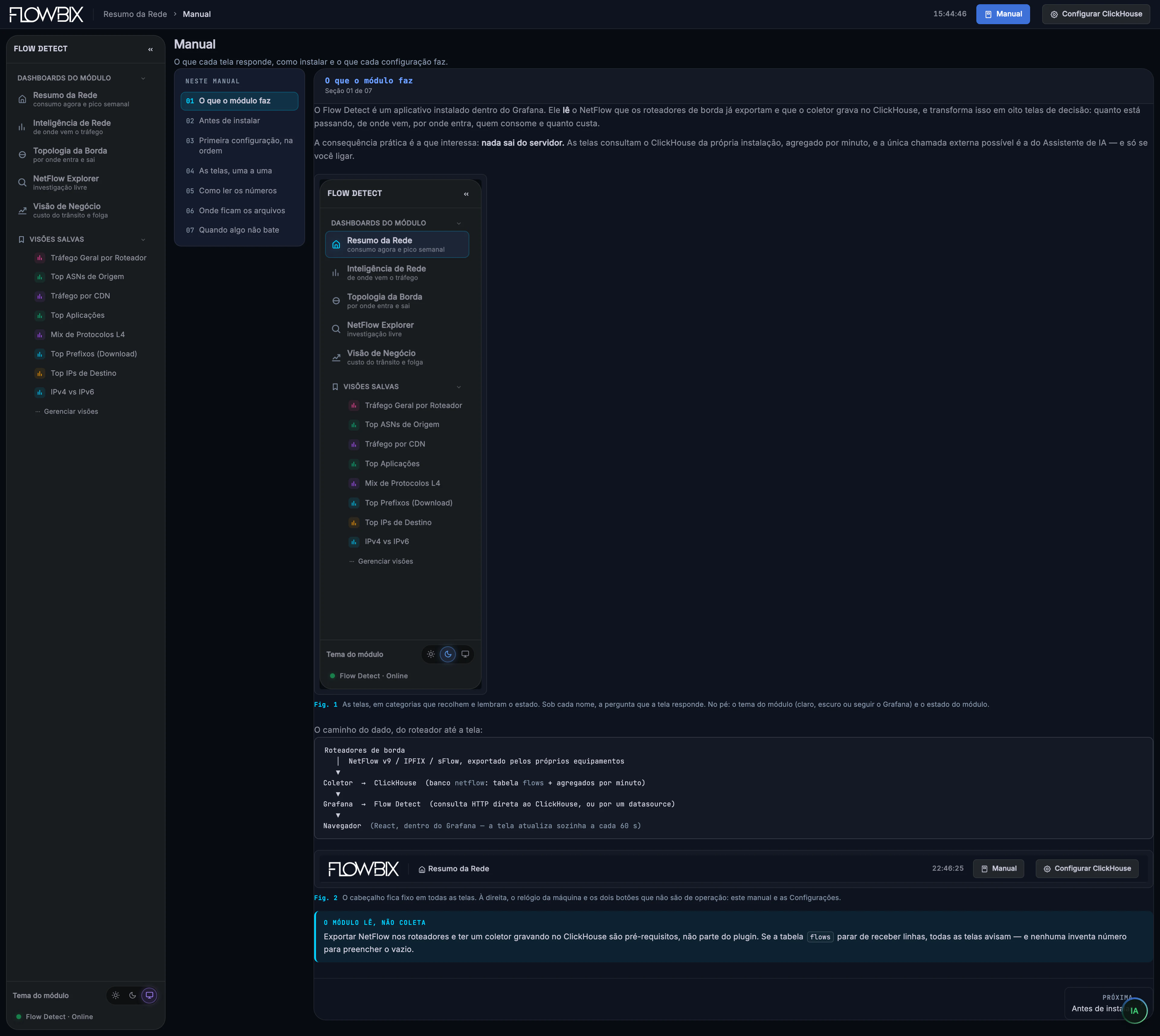Flow Detect · Manual